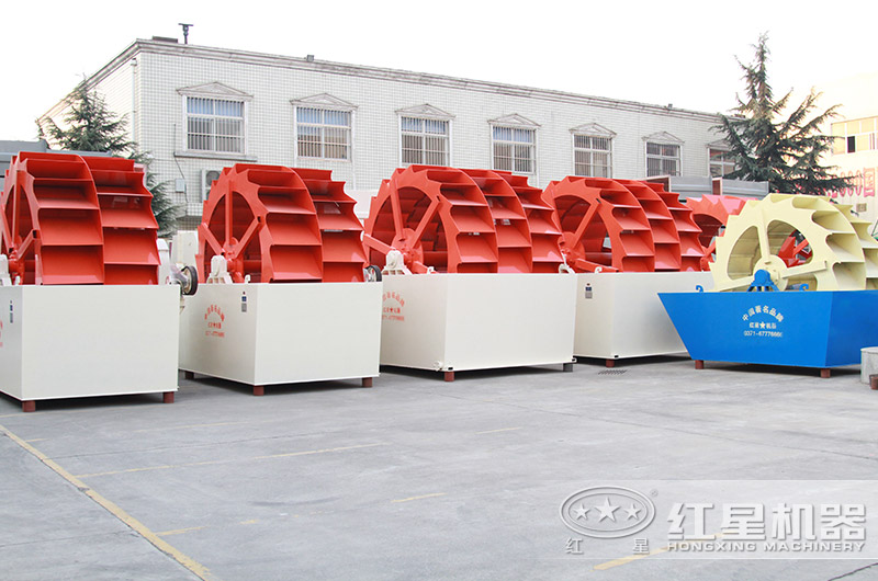 雙輪、三輪洗沙機(jī)設(shè)備展示圖